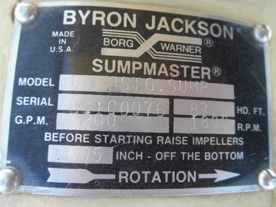 NEW BYRON JACKSON 8G