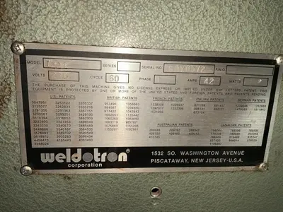 Used WELDOTRON 7221 Shrink Tunnels Ohio US | HGR 24 #1568550