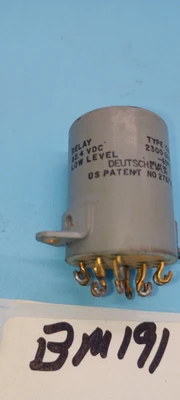 Used Deutsch Deutsch Low Level Relay C82SF12SA Relays & Switches Arizona US | ASSET CONVERSION SPECIALISTS, INC. #1286874