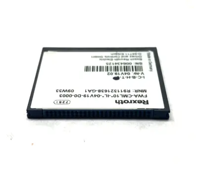 USED BOSCH REXROTH INDRACONTROL L10 FIRMWARE CARD 04V19.02 V NR.