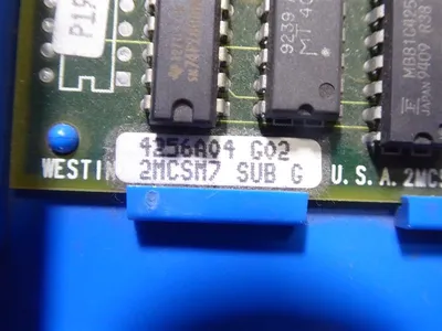 Westinghouse 4256A04G02 Ovation Control Card 2MCSM7 Sub G Used