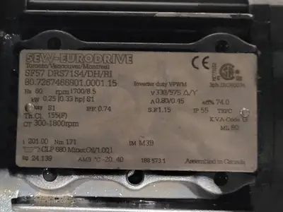 USED SEW-EURODRIVE SF57 DRS71S4