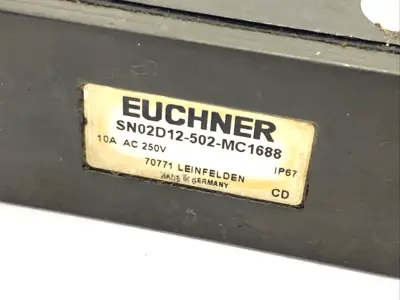 Used EUCHNER 082450 Relays & Switches Michigan US | Maverick Industrial Sales #1391706