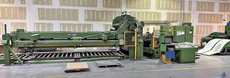 Used 1976 PAXSON 60" Cut-to-Length Line Cut To Length Lines North Carolina US | H.E. Phipps Co. Inc. #803792
