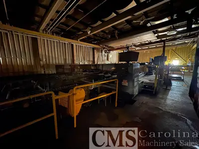 Used COMPLETE SAWMILL OPTIMIL, COMACT, COE NEWNES, USNR, MILLTECH Sawmill Circles CA | CAROLINA MACHINERY SALES #1328272