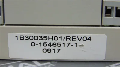Westinghouse Emerson 1B30035H01 Ovation Process Control Base Rev. 04 Used