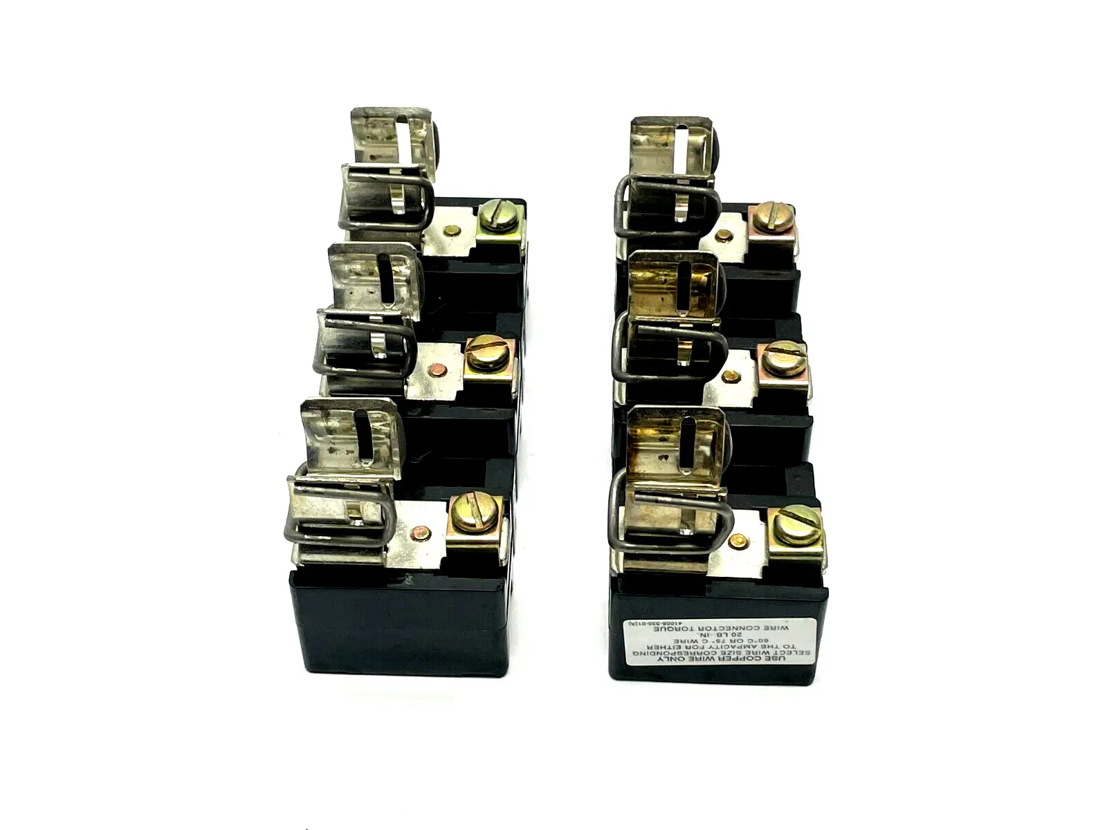 X-401978 | Allen Bradley  Fuse Block 30A 600V LOT OF 2 - Used