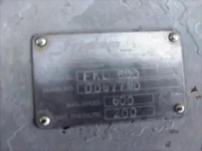 Used FRISTAM FKL 600 Positive Displacement Pumps California US | Machinery & Equipment #1371481