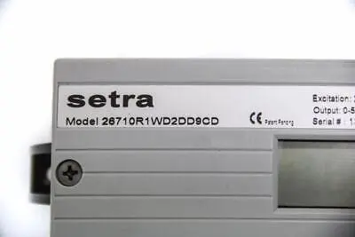 Setra 26710R1WD2DD9CD Other Semiconductor & PCB Manufacturing | ANACAPA EQUIPMENT BROKERS, INC (5)