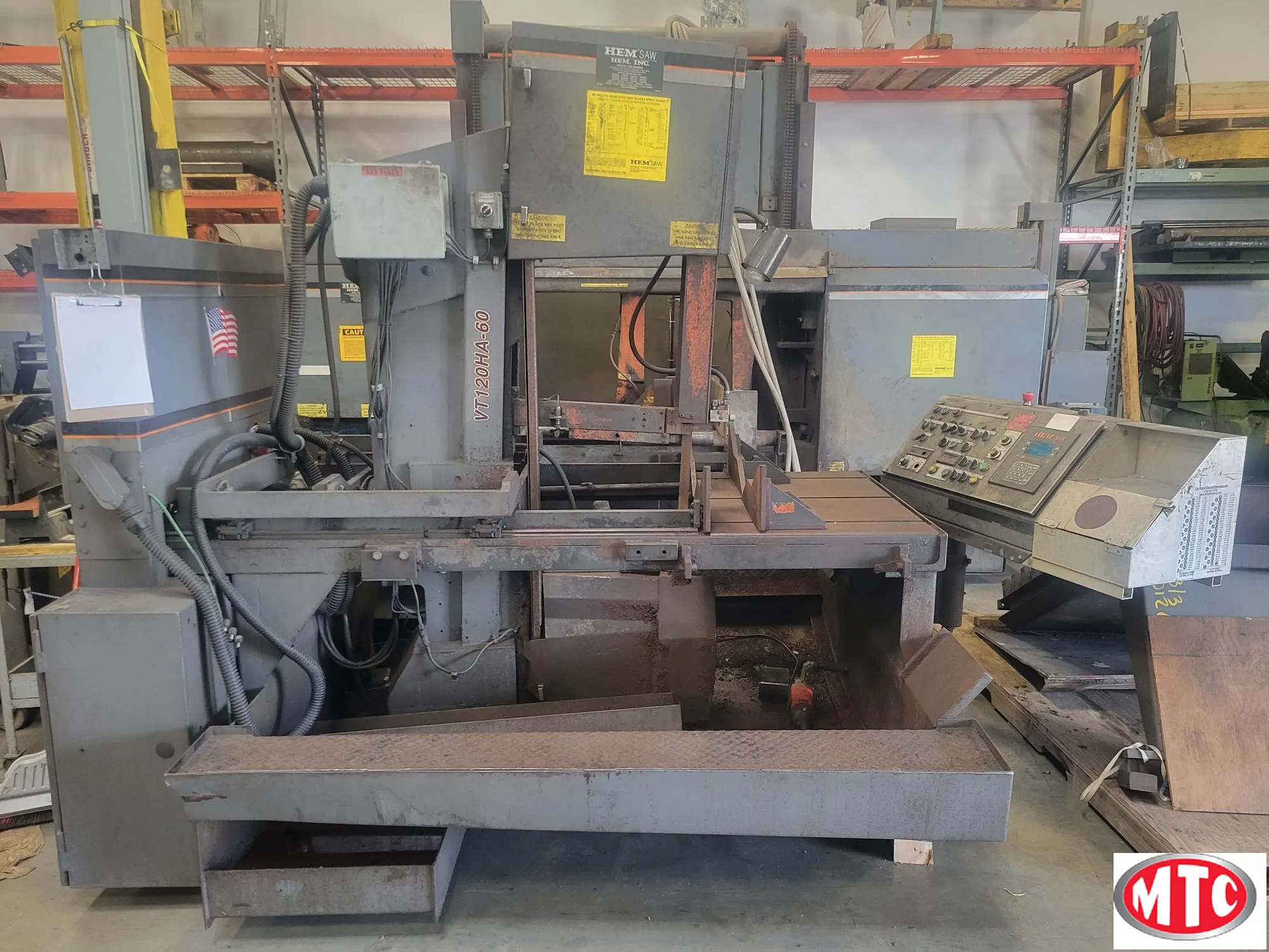 2007 HEM VT120HA-60, Smart saw, fully automatic