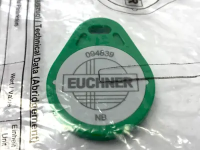 New | in-Stock Euchner Electronic Read/Write Key 094839 Industrial Controls Michigan US | Maverick Industrial Sales #1391005