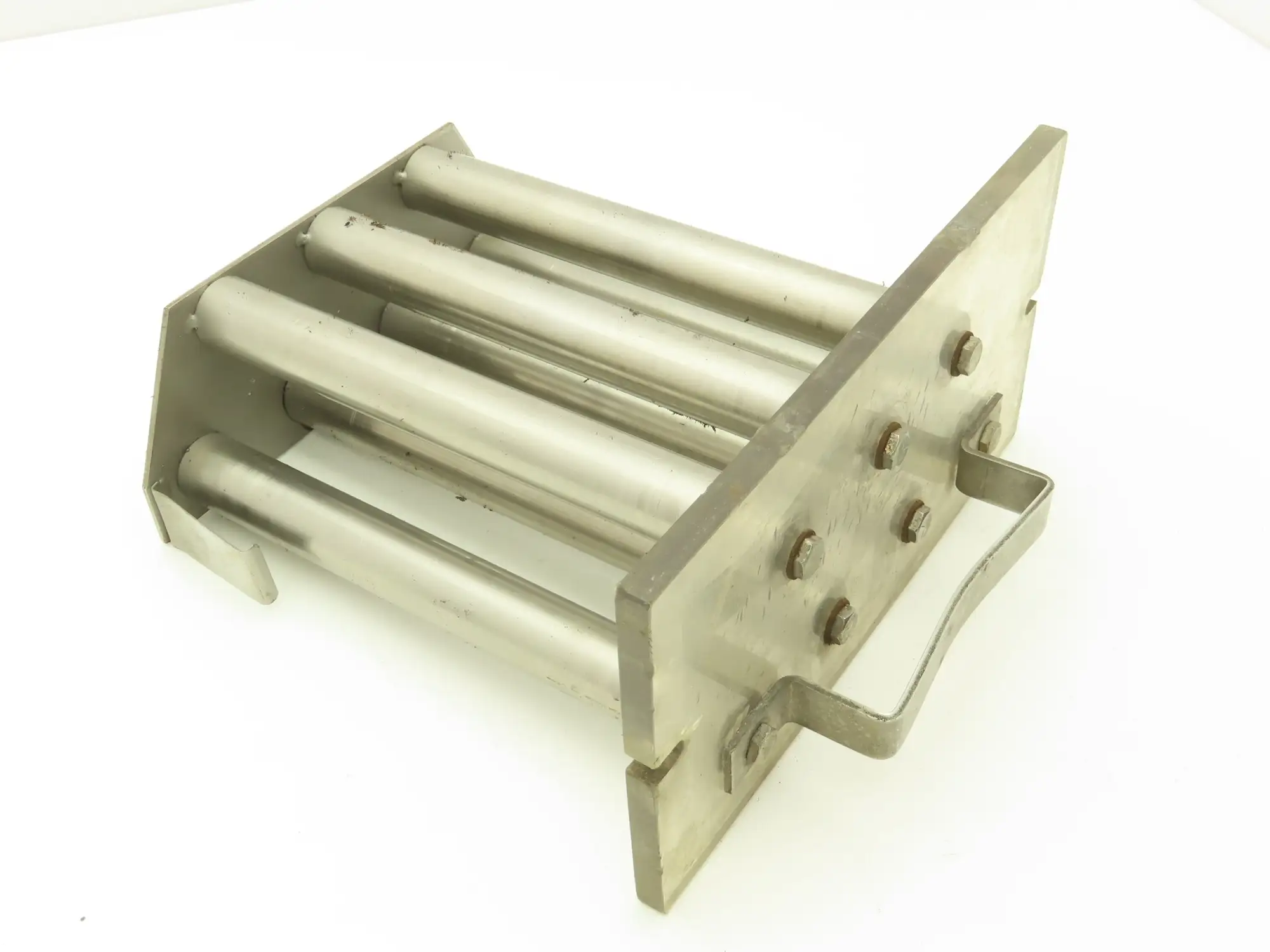 Gravity Bin Slide Gate Magnetic Separator 8" Drawer Magnet