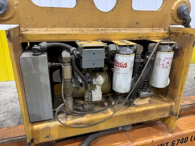 10,000 LBS X 50' X 8' PERMADUR SERIAS 816 VACUUM SHEET LIFTER WITH UNIVAC 1500 GENERATOR: STOCK 22460
