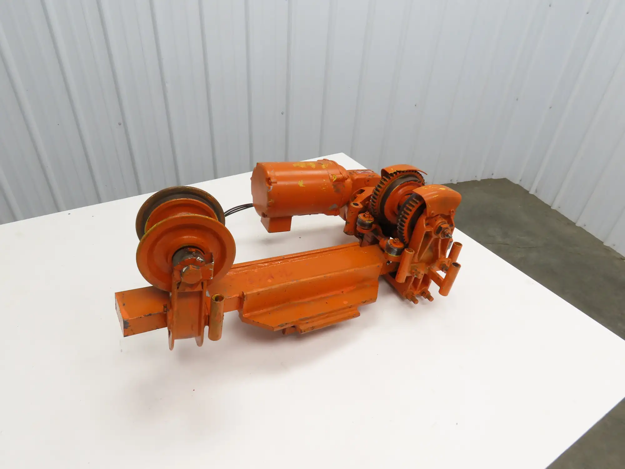 Cleveland Tramrail Underhung Bridge Crane Motorized End Truck/Trolley Drive 5:1