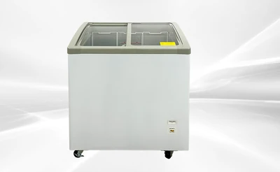 171-0354 31" Glass Self Contained Ice Cream Freezer