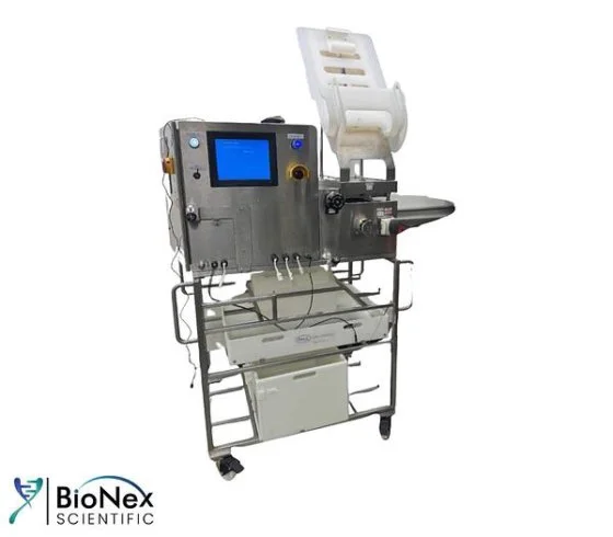 Used PALL CM150 SINGLE-USE TFF FILTRATION SYSTEM WITH CONTROLLER AND CART Filtration Equipment New Jersey US | Bionex Scientific LLC #800405