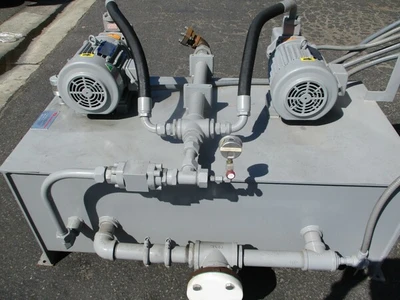 38 GPM Continental #35V-38-A, hydraulic pumping unit, 3 HP