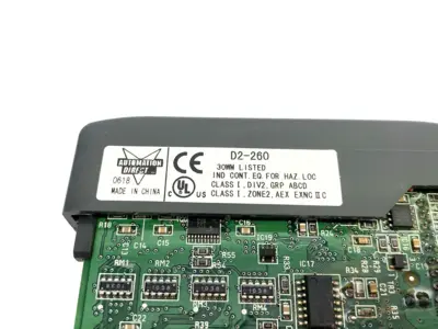 USED AUTOMATIONDIRECT DIRECTLOGIC DL205 CPU, 15.8K WORDS LADDER MEMORY