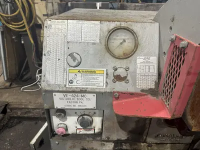 4" TO 24" VICTAULIC MODEL #VE-424-MC HYDRAULIC GROOVER MACHINE: STOCK #22645