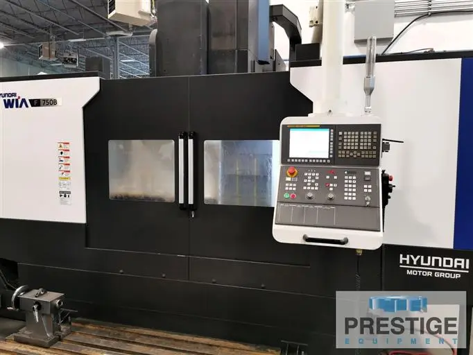 Used 2018 HYUNDAI WIA F750B Vertical Machining Centers New York US | Prestige Equipment #292314