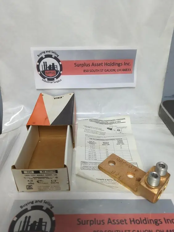 New | in-Stock THOMAS & BETTS 32013BD Miscellaneous Equipment (Electrical & Power) Ohio US | Surplus Asset Holdings #1399648
