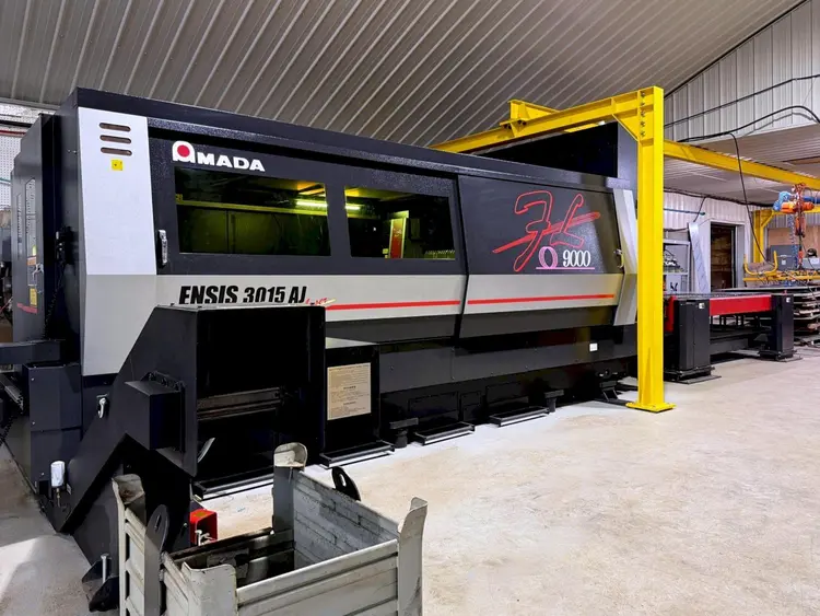 Used 2023 AMADA ENSIS 3015 AJ FIBER Laser Cutters Illinois US | Machine Factory Outlet #1262721
