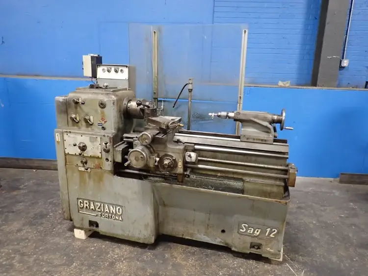 Used GRAZIANO TORTONA SAG 12 Engine Lathes Ohio US | HGR 24 #864649