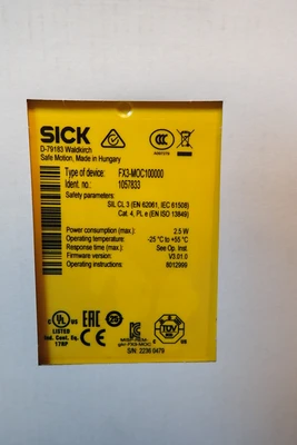 NEW SICK FX3-MOC100000