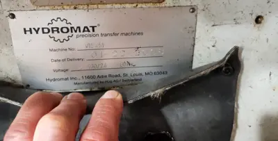 2008 HYDROMAT EPIC V12-51 Rotary, Trunnion (Horizontal & Vertical) Transfer Machines | Graff-Pinkert (10)