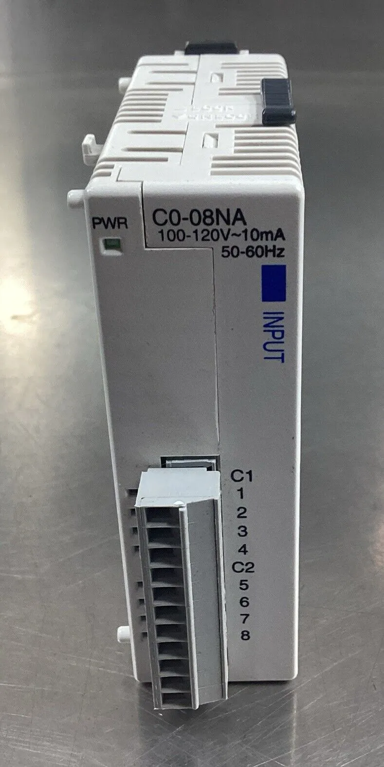 AUTOMATIONDIRECT CLICK C0-08NA INPUT MODULE 100-120V-10mA 3E-36