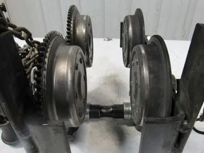 Yale 509150-1 2 Ton Hoist Chain Geared Beam Trolley 40A 600V Pickup Collector