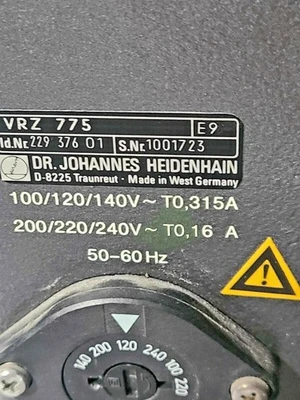 USED HEIDENHAIN Does Not Apply