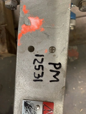 Dezurik 14" KGC Knife Gate Valve Hand Wheel Operated