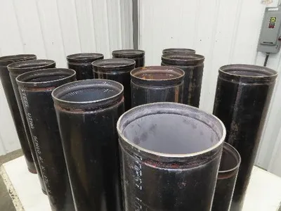 Victaulic 6"x 24" Grooved End Black Pipe Sch 10 Steel  Lot of 53' Length 16pcs