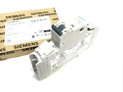USED SIEMENS MINIATURE CIRCUIT BREAKER 1-POLE 6A