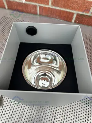 USED CHINESE WIDE MOUTH DEWAR  VACUUM FLASK 130MM X 200 MM