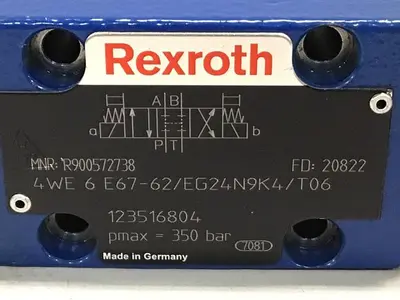 USED REXROTH 4WE6E6762EG24N9K4T06