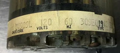 ATC TIMER 309E019A04PX 120V 60Hz 0-240 Min. Loc.5A