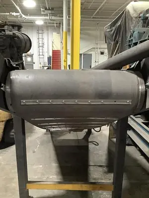 USED SLATS BELT CONVEYOR