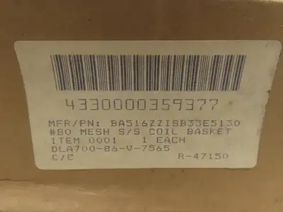 Mindeco 4330-00-035-9377 Basket Assy w/Removable Magnetic Basket 2.7" OD 7" Deep