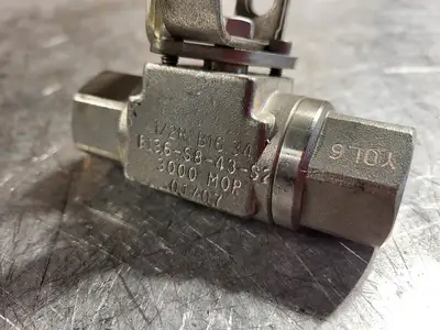 1/2" Class 3000 Ball Valve B16.34