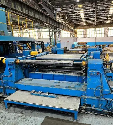 SCHMUTZ FS8 1475 58" FOIL SLITTING LINE (14530) SLITTING LINES | Machinery International LLC (6)