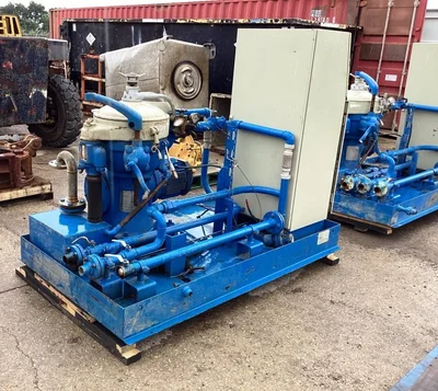 (2) Alfa-Laval MAB 206S-24 oil cleaning modules, SS.
