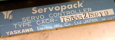 YASKAWA CACR-TS555Z1SRY9 SERVOPACK SERVO DRIVE CACRTS555Z1SRY9