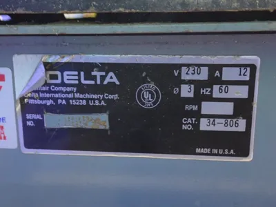 Used DELTA 34806 Woodworking Table Saws Ohio US | HGR 24 #803030