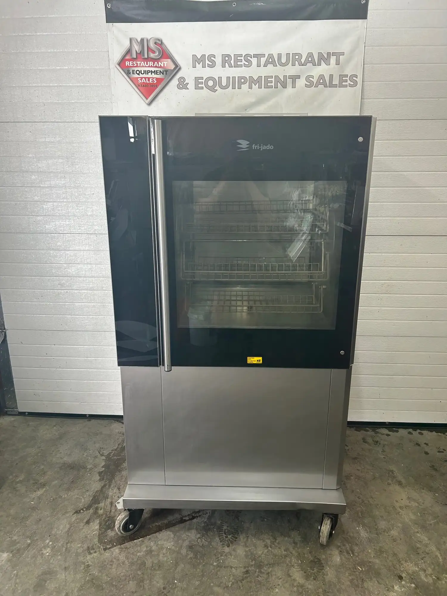 FriJado TDR7-P Single Stack Rotisserie Oven 208V 3ph Electric Refurbished Tested and Working