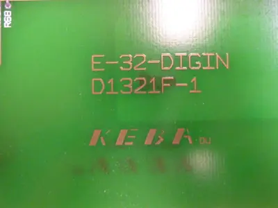 USED KEBA E-32-DIGIN D1321F-1