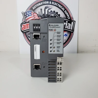 Used Allen-Bradley 1734-AENTR PLC Ethernet Equipment California US | American Industrial Supply Co. #1377145