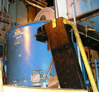 (2) Sharples T-1300 perforate basket centrifuges, 316SS.