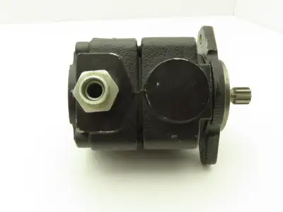 Bucher QX22-006R11 Hydraulic Rotary Gear Vane Pump 16mm Spline Shaft
